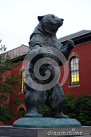 Brown University Ivy League College Campus located in Providence, Rhode Island Stock Photo