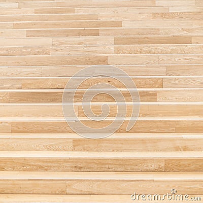 Brown wood stairway background detail Stock Photo