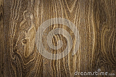 Brown wood texture with natural patterns Stock Photo