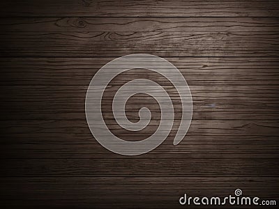 Old Dark Planks Wood Texture Nature Background Wooden Wall Design - ai generated Stock Photo