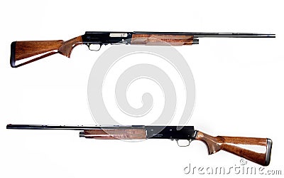 Browning A5 Sweet 16 Shotgun Editorial Stock Photo