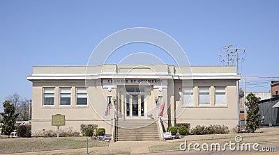 Brownsville, Tennessee Chamber of Commerce Editorial Stock Photo