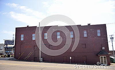 Brownsville Tennessee Historic Square Editorial Stock Photo