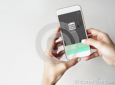 Browser History Web Technology Concept Stock Photo