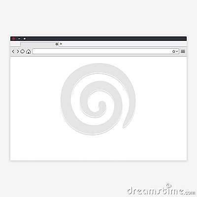 Browser or web. Vector Illustration