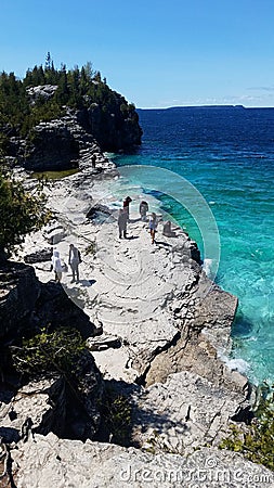 Bruce Peninsula National Park Editorial Stock Photo