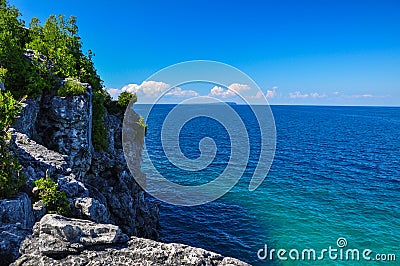 Bruce Peninsula National Park of Canada Stock Photo