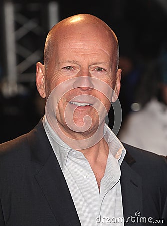 Bruce Willis Editorial Stock Photo
