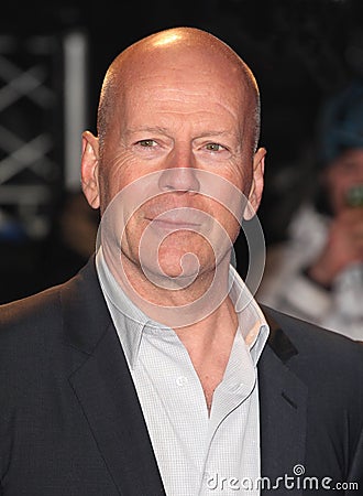 Bruce Willis Editorial Stock Photo