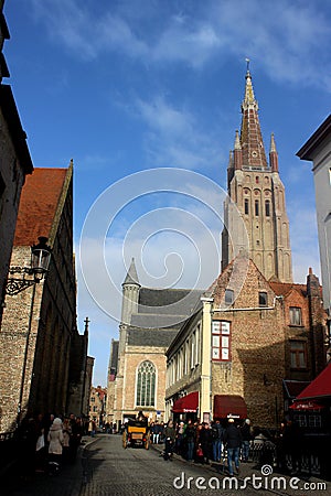Brugge, Belgium Editorial Stock Photo