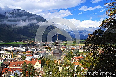 Bruneck Italy Stock Photo