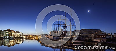 Brunel's historic SS Great Britain at Bristol Stock Photo