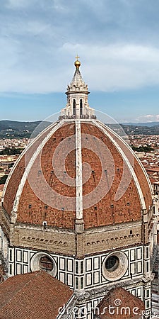 Brunelleschi Dome, Florence Editorial Stock Photo