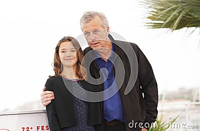 Bruno Dumont & Lise Leplat Prudhomme Editorial Stock Photo