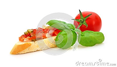 Bruschetta Stock Photo