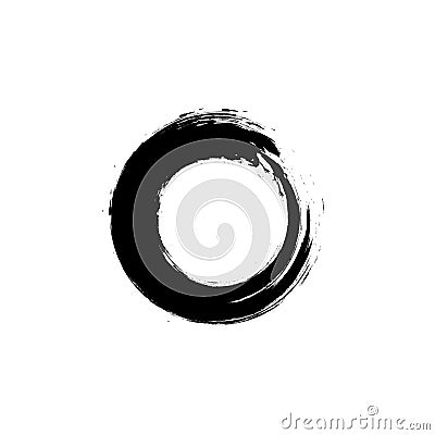 Brush enso Vector Illustration