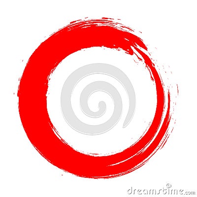 Brush enso Vector Illustration