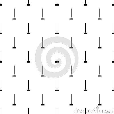 Brush for a floor pattern, simple style Vector Illustration