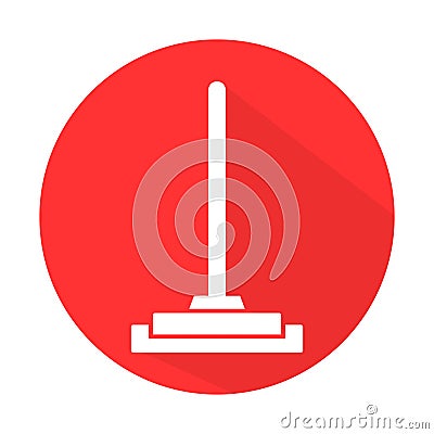 Brush glyph Background color isolated vector icon which can easily modify or edit Vector Illustration