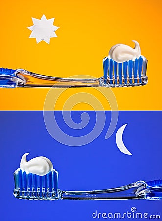 Brush Your Teeth Stock Photo