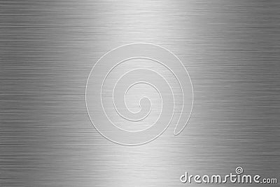 Brushed aluminum plate 1 Stock Photo