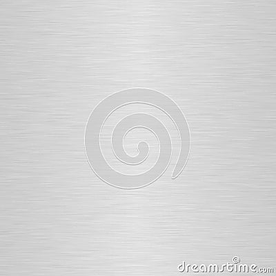 Brushed Aluminum Plate Stock Photo