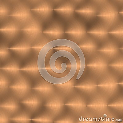 Brushed copper Stock Photo