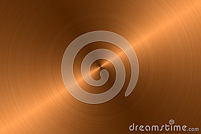 Brushed metal - Copper Stock Photo