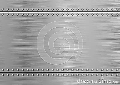 Brushed Metal Vector Illustration