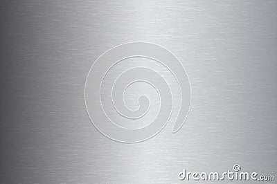 Brushed metal stainless steel texture vector illustration Vector Illustration