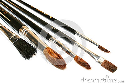 Brushes Stock Photo