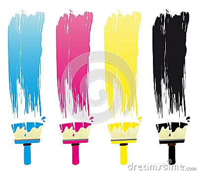 Brushes Stock Photo