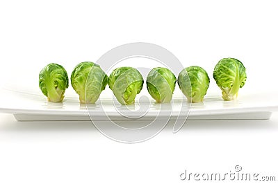 Brussel Sprouts Stock Photo