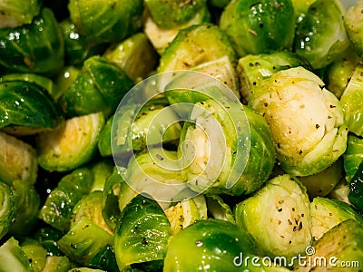 Brussel Sprouts Stock Photo