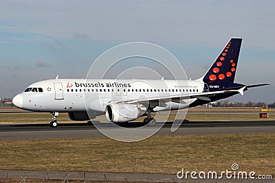 Brussels Airlines Editorial Stock Photo