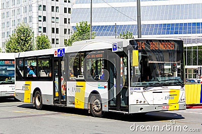 VDL Jonckheere Transit Editorial Stock Photo