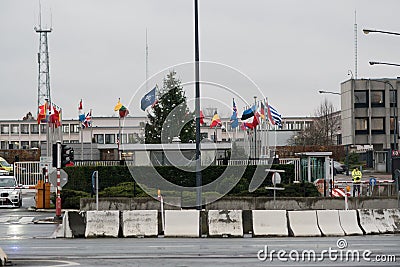 NATO headquarters in Brussels, Belgium Editorial Stock Photo