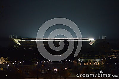 Bryant Denny Stadium on Gameday Editorial Stock Photo