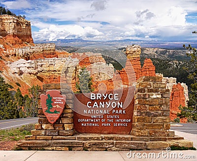 Bryce Canyon National Park Editorial Stock Photo