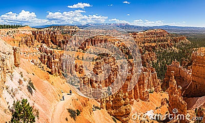 Bryce Canyon from Sunset Point, Utah, USA Stock Photo