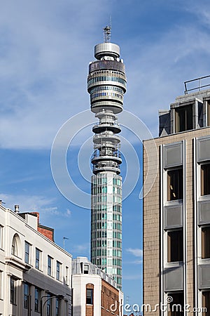 BT Tower Editorial Stock Photo