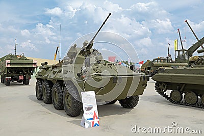 The BTR-82a (APC) Editorial Stock Photo