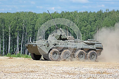 The BTR-82a APC Editorial Stock Photo