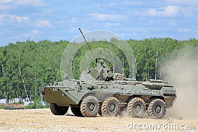 The BTR-82a APC Editorial Stock Photo