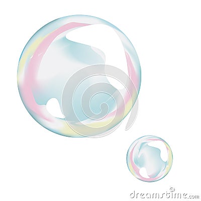 Bubble Cartoon Illustration