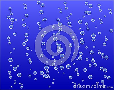 Bubble background Vector Illustration