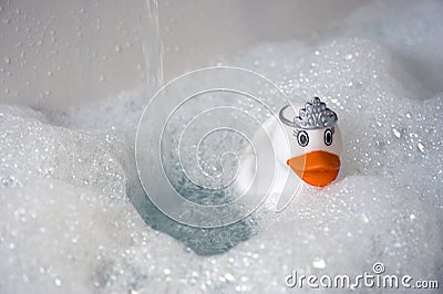 Bubble Bath Stock Photo