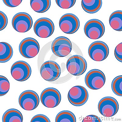 Bubble charticon in pattern style. One of Charts & Diagramms collection icon can be used for UI, UX Stock Photo