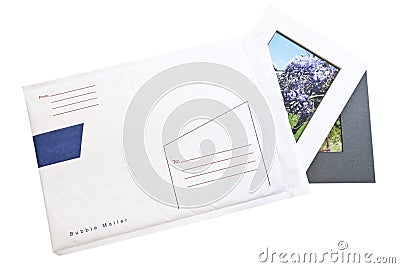 Bubble Envelope/Mailer Stock Photo