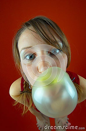 Bubble Gum - 2 Stock Photo